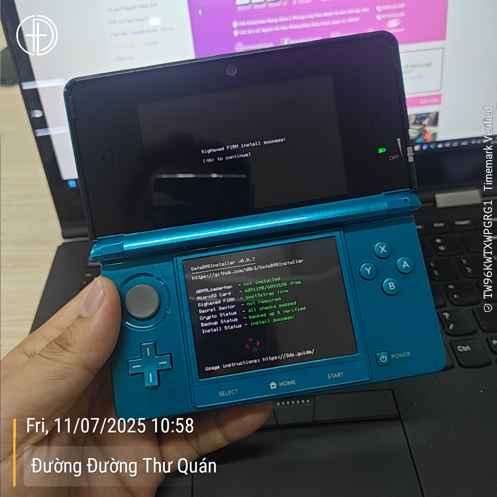 Hướng Dẫn Hack Máy Nintendo 2DS 3DS N2DS N3DS | Thư Quán Đường Đường